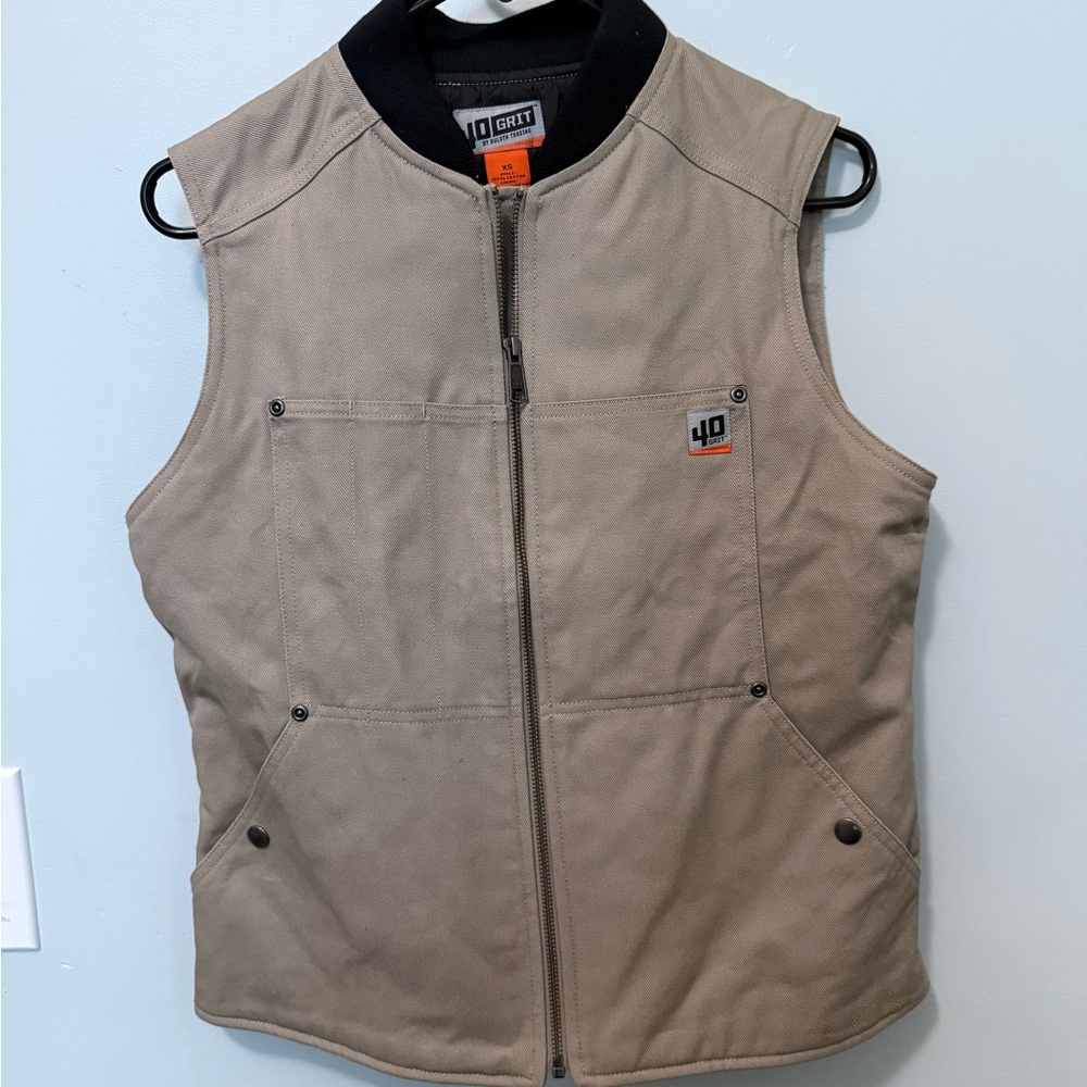 Duluth Trading Co Tan Vest